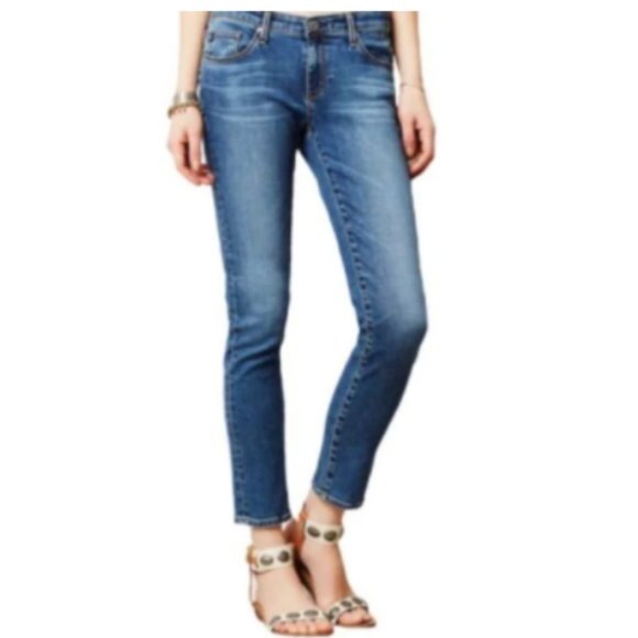 Ag Adriano Goldschmied Denim - AG The Stevie Ankle Straight Jean, 26R, EUC